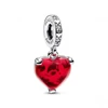 Kép 1/4 - Pandora Disney Mickey & Minnie muránói üveg szív charm - 792522C01