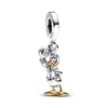 Kép 1/5 - Pandora Disney 100. évfordulós Donald kacsa függő charm 0.009 karátos szintetikus gyémánttal - 792683C01
