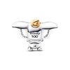 Kép 2/4 - Pandora Disney 100. évfordulós Dumbo ezüst és 14k arany charm gyémánttal - 792748C01