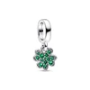 Kép 1/4 - Pandora lóhere charm zöld kristállyal - 792751C01