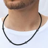 Kép 2/2 - STEELWEAR Madrid férfi bőr nyaklánc 60 cm - SW-801