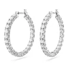 Kép 3/5 - Swarovski Matrix karika fülbevaló - 5647715
