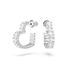 Kép 1/6 - Swarovski Matrix kicsi szív fülbevaló - 5653170