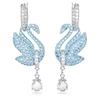 Kép 1/5 - Swarovski Iconic Swan fülbevaló - 5660593
