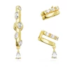 Kép 2/5 - Swarovski Dextera fülgyűrű szett - 5663334