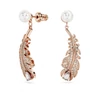 Kép 2/5 - Swarovski Nice Madártoll fülbevaló - 5663487