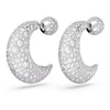 Kép 3/5 - Swarovski Luna Hold alakú fülbevaló - 5666179