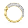 Kép 4/5 - Swarovski Dextera koktélgyűrű 52-es méret - 5668813