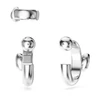 Kép 4/5 - Swarovski Dextera karikafülbevaló fülgyűrű szett - 5671192
