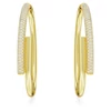 Kép 2/5 - Swarovski Dextera karika fülbevaló - 5671808