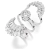 Kép 2/5 - Swarovski Idyllia Kagyló gyűrű szett 52-es méret - 5680291