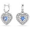 Kép 2/5 - Swarovski Hyperbola szív alakú fülbevaló - 5680392