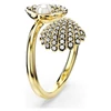 Kép 2/4 - Swarovski Idyllia nyitott Kagyló gyűrű 52-es méret - 5683953