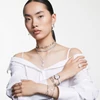 Kép 4/5 - Swarovski Meteora koktélgyűrű 50-es méret - 5684246