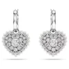 Kép 2/5 - Swarovski Hyperbola szív alakú fülbevaló - 5684384