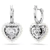 Kép 4/5 - Swarovski Hyperbola szív alakú fülbevaló - 5684384