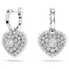 Kép 1/5 - Swarovski Hyperbola szív alakú fülbevaló - 5684384