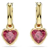 Kép 2/5 - Swarovski Chroma szív alakú fülbevaló - 5684760