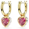 Kép 3/5 - Swarovski Chroma szív alakú fülbevaló - 5684760