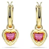 Kép 4/5 - Swarovski Chroma szív alakú fülbevaló - 5684760