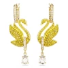 Kép 2/4 - Swarovski Swarovski Iconic Swan fülbevaló - 5647543