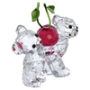 Kép 3/4 - Swarovski Kris mackó Mindig együtt kristály dísz - 5675393