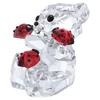 Kép 2/4 - Swarovski Kris mackó Szerencsemackó kristály dísz - 5675983
