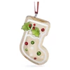 Kép 1/4 - Swarovski Mézeskalács zokni kristály dísz - 5681581