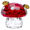 Kép 3/5 - Swarovski Idyllia Gomba és katicabogár kristály dísz - 5683436