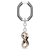 Kép 4/4 - Swarovski Hyperbola végtelenség kulcskarika - 5687996
