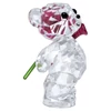 Kép 4/4 - Swarovski Kris mackó rózsával kristály dísz - 5691390