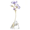 Kép 4/4 - Swarovski Florere Gólyaorr virág kristály dísz - 5693143