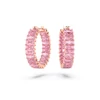 Kép 1/4 - Swarovski Matrix karika fülbevaló - 5657726