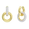 Kép 4/5 - Swarovski Dextera karika fülbevaló - 5668818