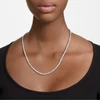 Kép 3/3 - Swarovski Matrix Tennis nyaklánc L-es méret - 5681801