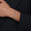 Kép 4/4 - Swarovski Matrix Tennis karkötő L-es - 5693929