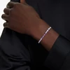 Kép 5/5 - Swarovski Matrix Tennis lila karkötő M-es - 5707199