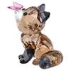 Kép 2/4 - Swarovski Idyllia Róka és pillangó kristály dísz - 5701250