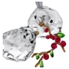 Kép 3/3 - Swarovski Idyllia Madárpár és bogyók kristály dísz - 5701371