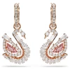 Kép 2/4 - Swarovski Swan fülbevaló - 5732415