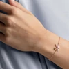 Kép 3/3 - Swarovski Hattyú medál karkötő S-es méret - 5485876