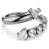 Kép 1/4 - Swarovski Sublima nyitott gyűrű 55-ös méret - 5723188