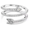 Kép 1/3 - Swarovski Idyllia motívumos gyűrű 58-as méret - 5741526