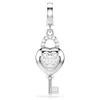 Kép 1/4 - Swarovski Idyllia Szív és kulcs charm - 5742957