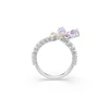 Kép 3/4 - Swarovski x Ariana Grande szitakötő gyűrű 50-es méret - 5737368