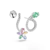 Kép 3/4 - Swarovski x Ariana Grande szitakötő és virág fülbevaló - 5749190