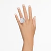 Kép 4/4 - Swarovski Lucent koktélgyűrű 55-ös méret - 5666590
