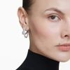 Kép 4/4 - Swarovski Matrix szív fülbevaló - 5705748