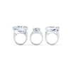 Kép 4/4 - Swarovski Mesmera koktélgyűrű szett 55-ös méret - 5600854