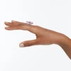 Kép 4/4 - Swarovski Lucent mágneses gyűrű 52-es méret - 5620711